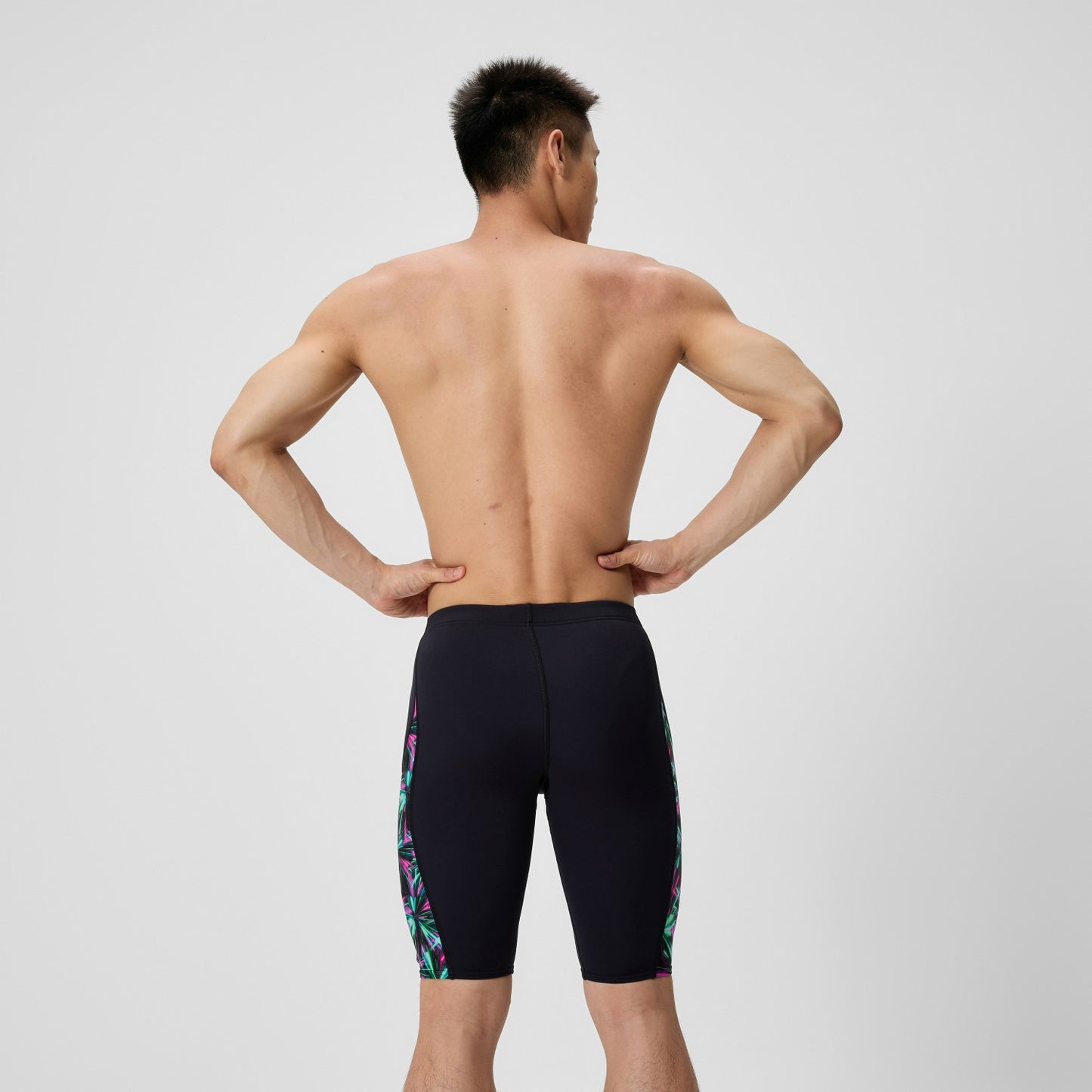 Club Training Spliced Jammer Black/Green - Speedo