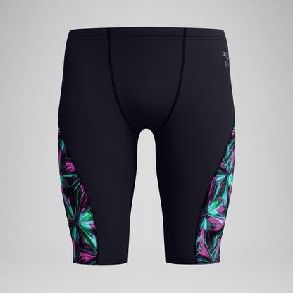 Club Training Spliced Jammer Black/Green - Speedo