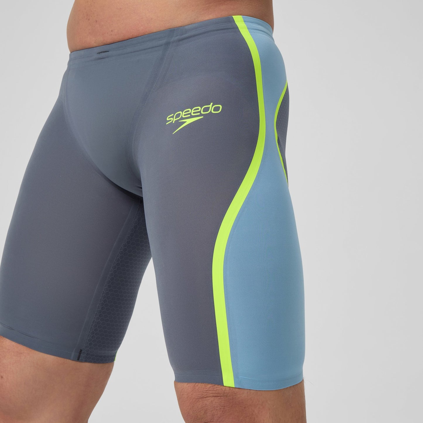 Fastskin LZR Pure Intent 2.0 Jammer Grey/Blue - Speedo
