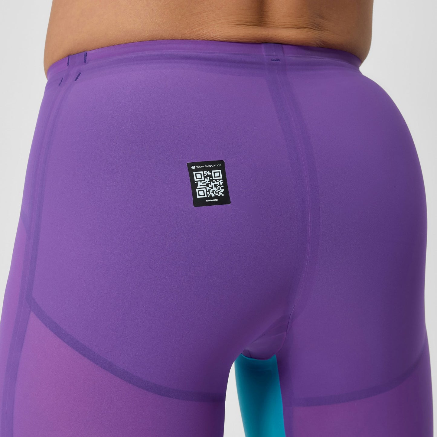 Fastskin LZR Pure Valor 2.0 High Waisted Jammer Purple/Blue - Speedo