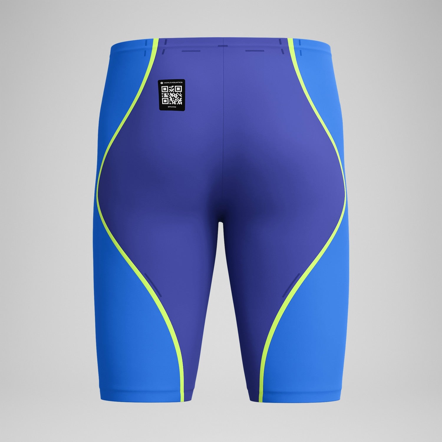 Fastskin LZR Pure Intent 2.0 High Waist Jammer Blue/Yellow - Speedo