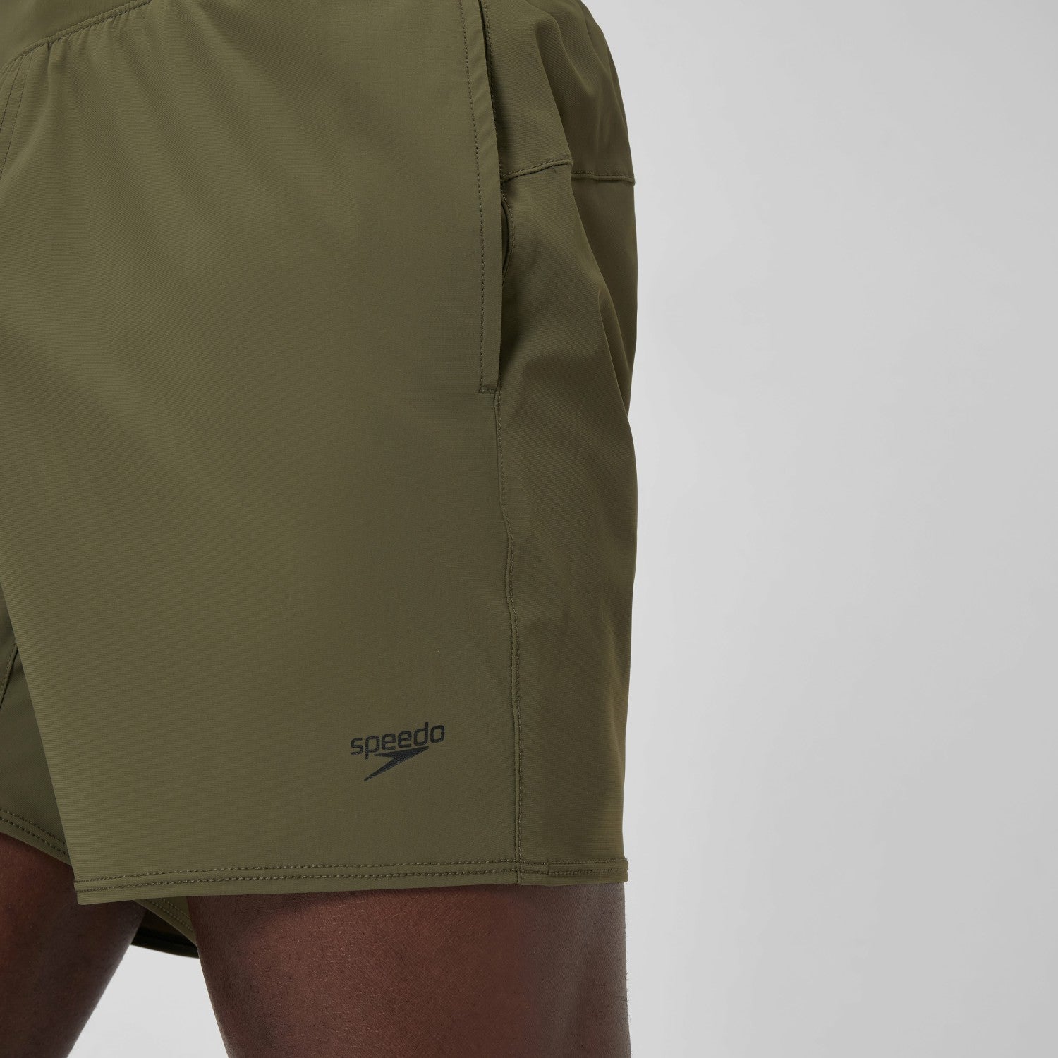 Lookout Solid Swim Shorts Green - Speedo