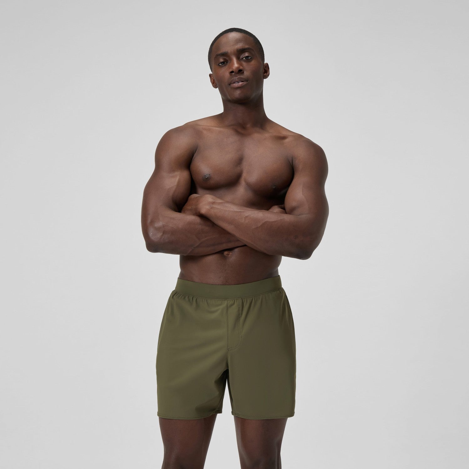 Lookout Solid Swim Shorts Green - Speedo