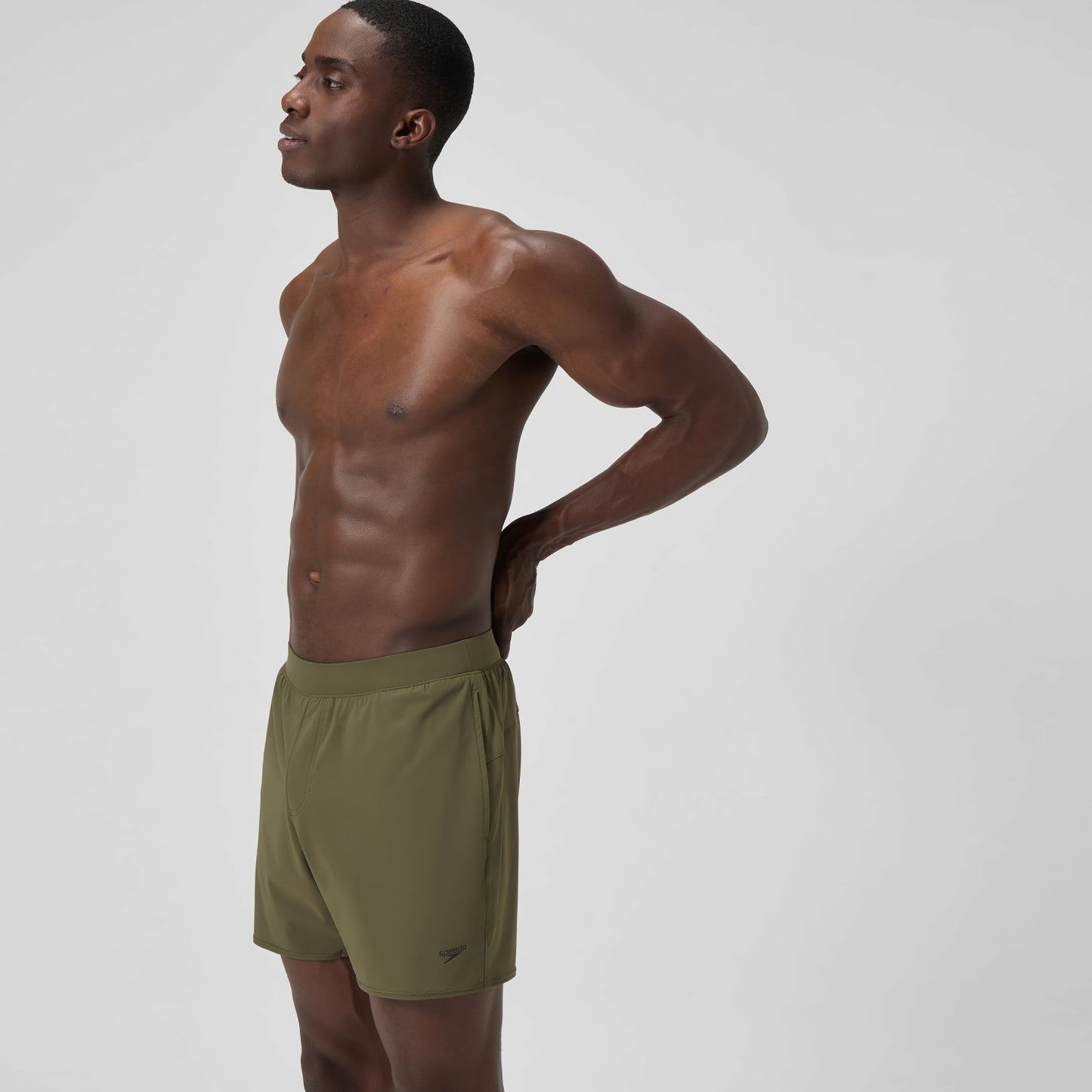 Lookout Solid Swim Shorts Green - Speedo