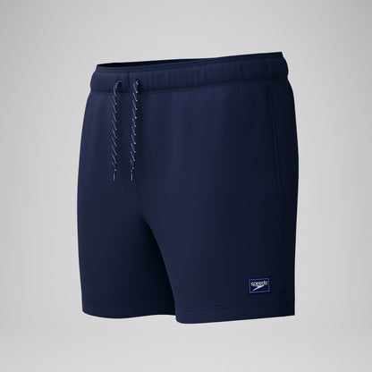 Classic Solid Redondo Edge Volley Swim Shorts Navy - Speedo