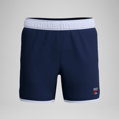 Jetstream Retro Logo Volley Swim Shorts Navy/White - Speedo