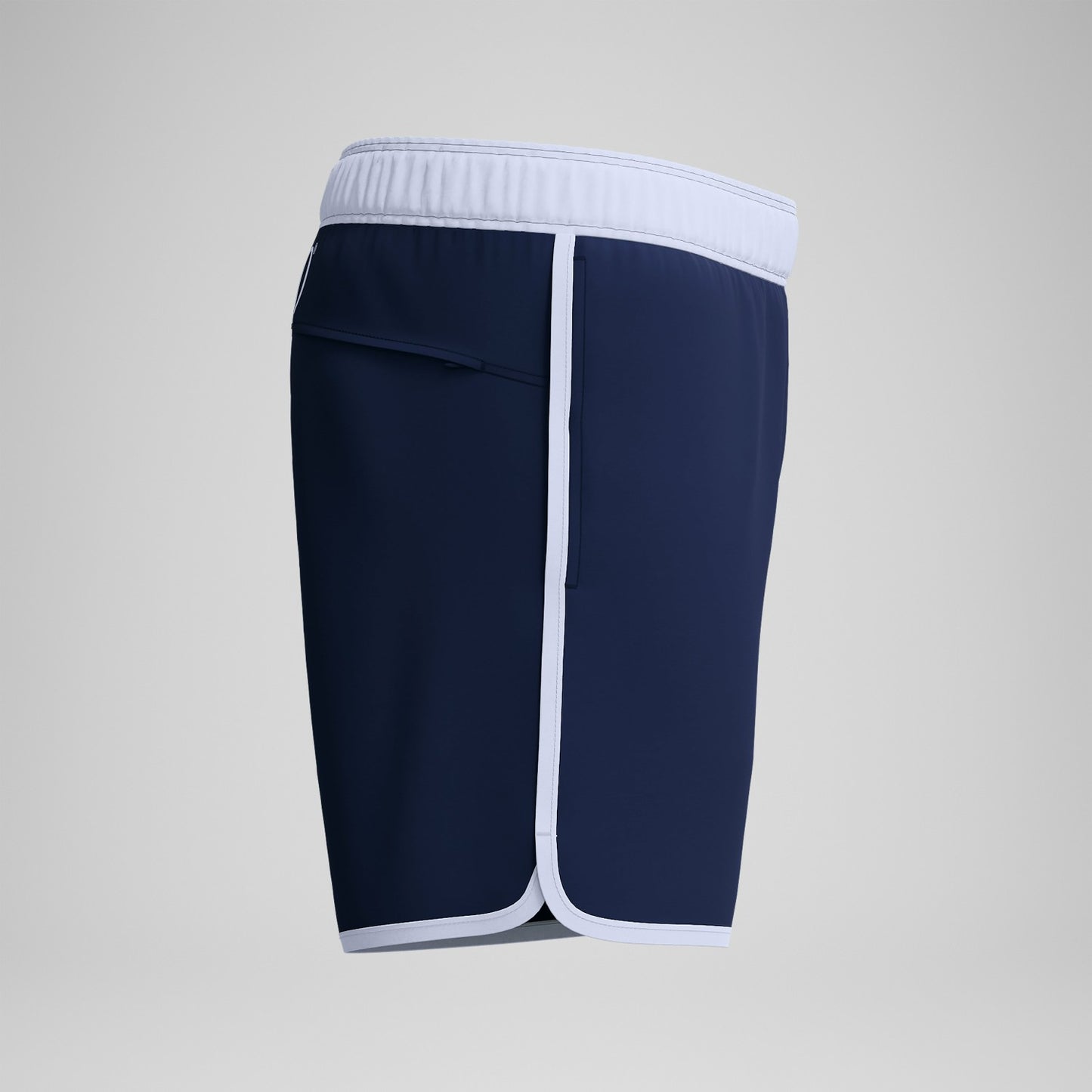 Jetstream Retro Logo Volley Swim Shorts Navy/White - Speedo