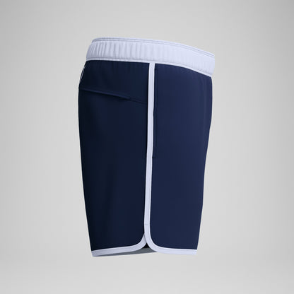 Jetstream Retro Logo Volley Swim Shorts Navy/White - Speedo