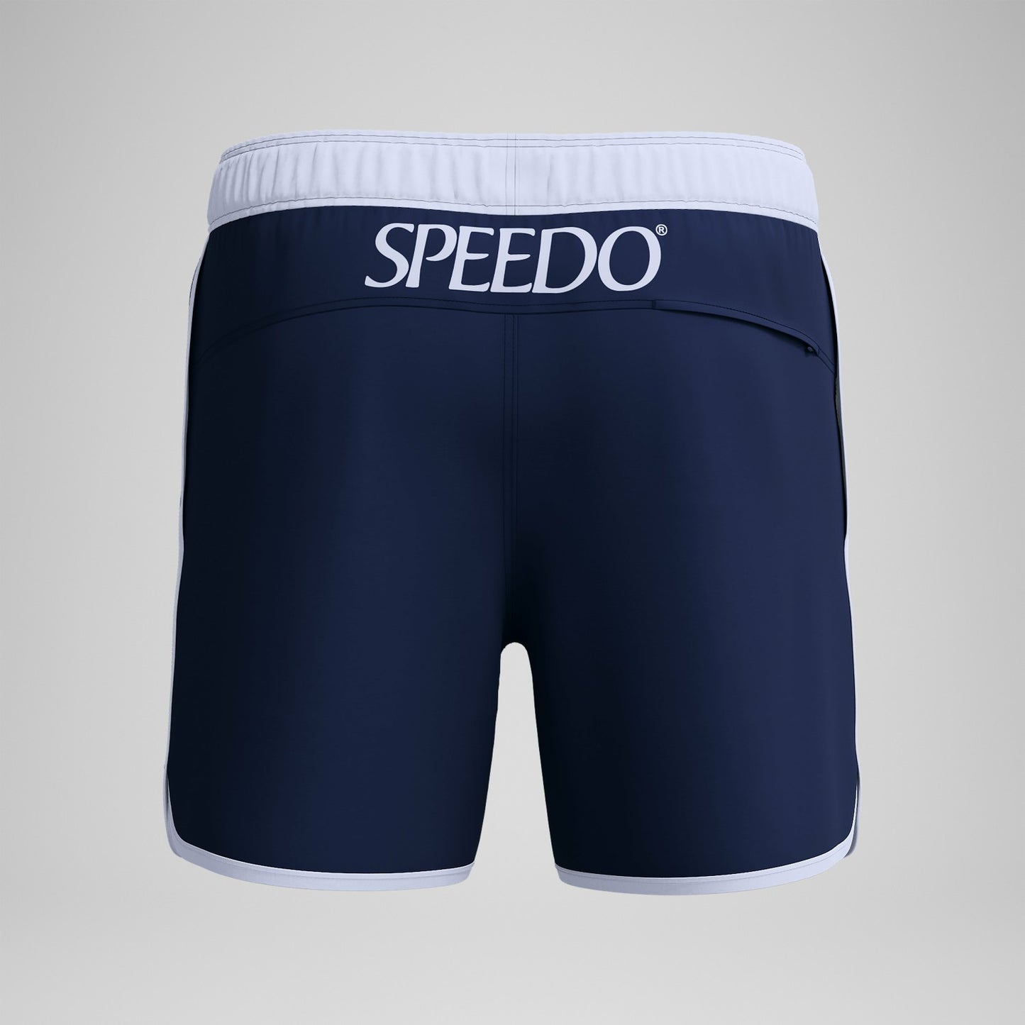 Jetstream Retro Logo Volley Swim Shorts Navy/White - Speedo