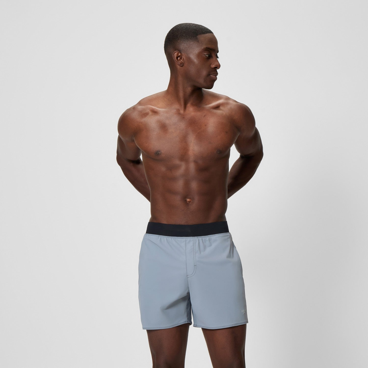Lookout Solid Swim Shorts Grey - Speedo