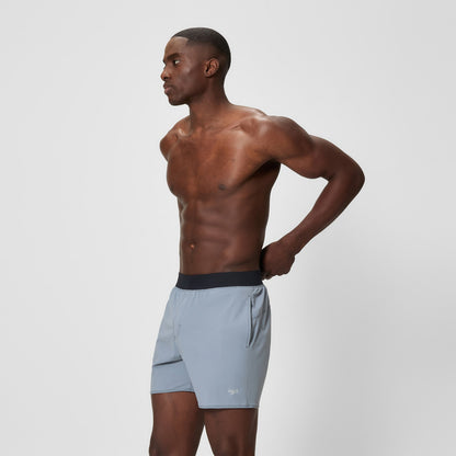 Lookout Solid Swim Shorts Grey - Speedo