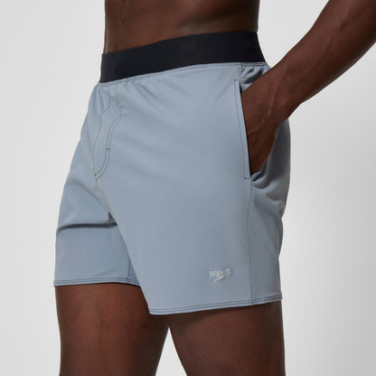 Lookout Solid Swim Shorts Grey - Speedo
