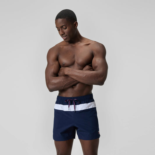 Jetstream Retro Volley Swim Shorts Navy/White - Speedo