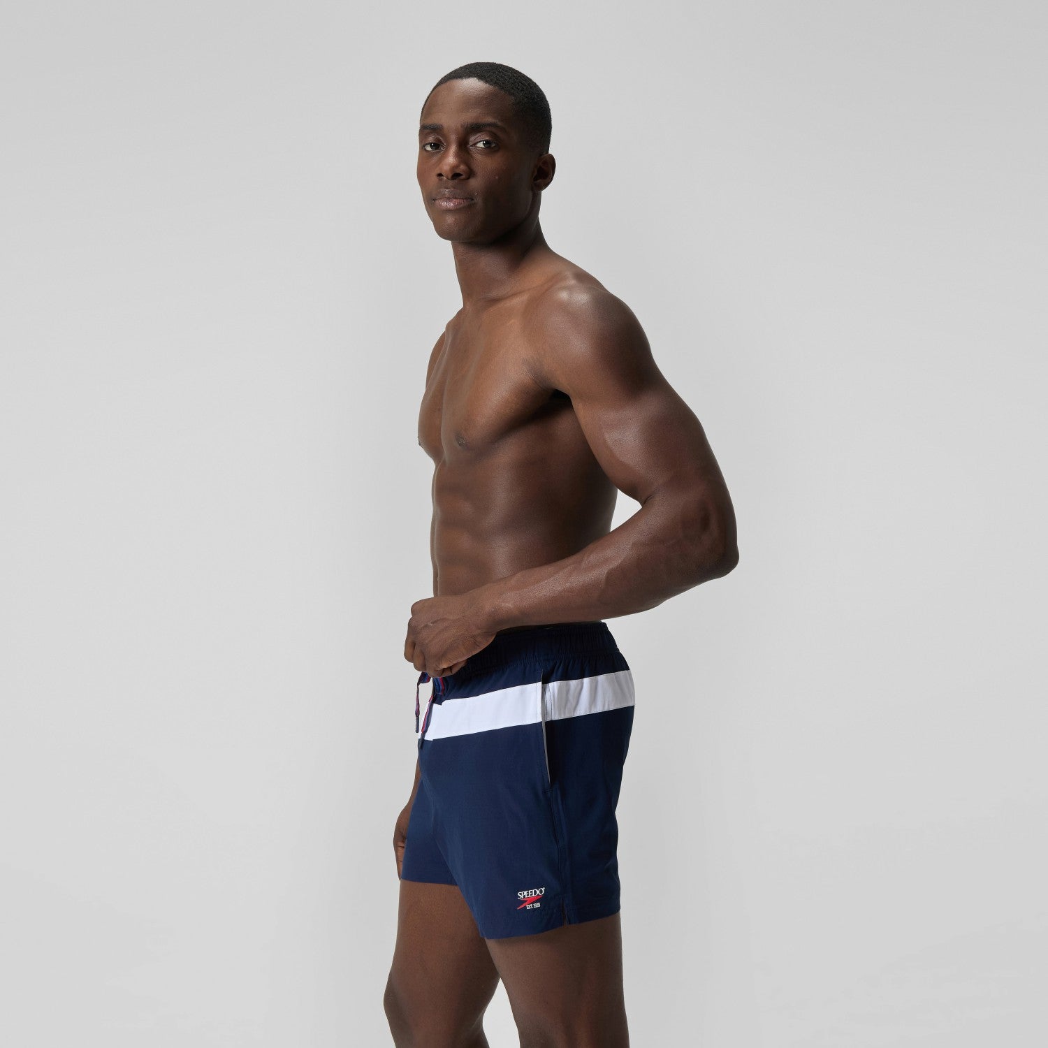 Jetstream Retro Volley Swim Shorts Navy/White - Speedo