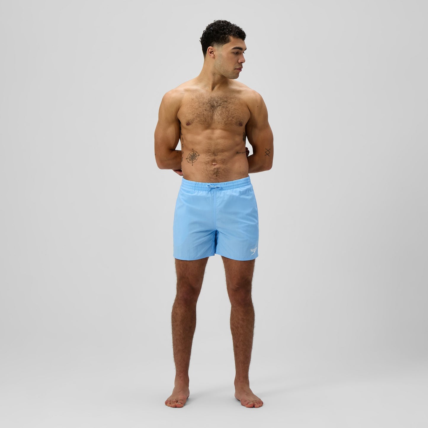 Essential Solid Swim Shorts Blue - Speedo