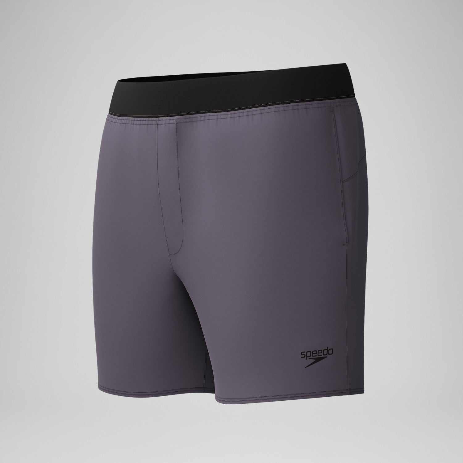 Lookout Solid Swim Shorts Grey - Speedo