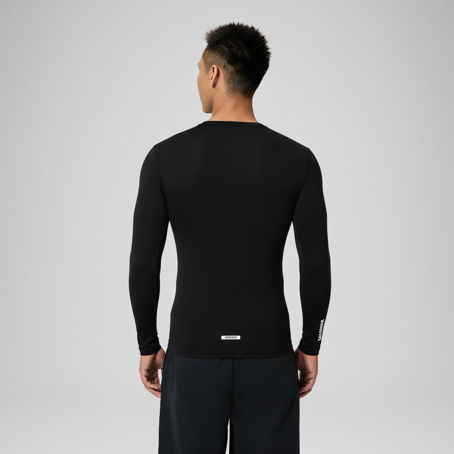 Endurance+ Logo Long Sleeve Rashguard Black - Speedo