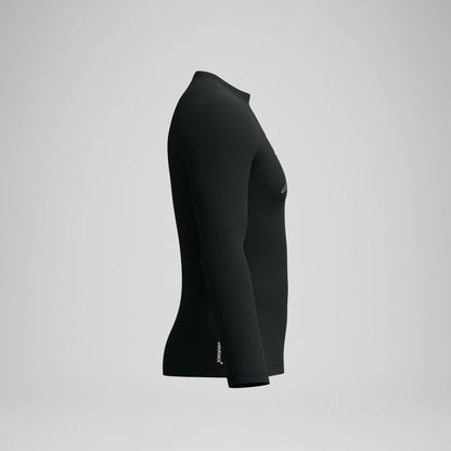 Endurance+ Logo Long Sleeve Rashguard Black - Speedo