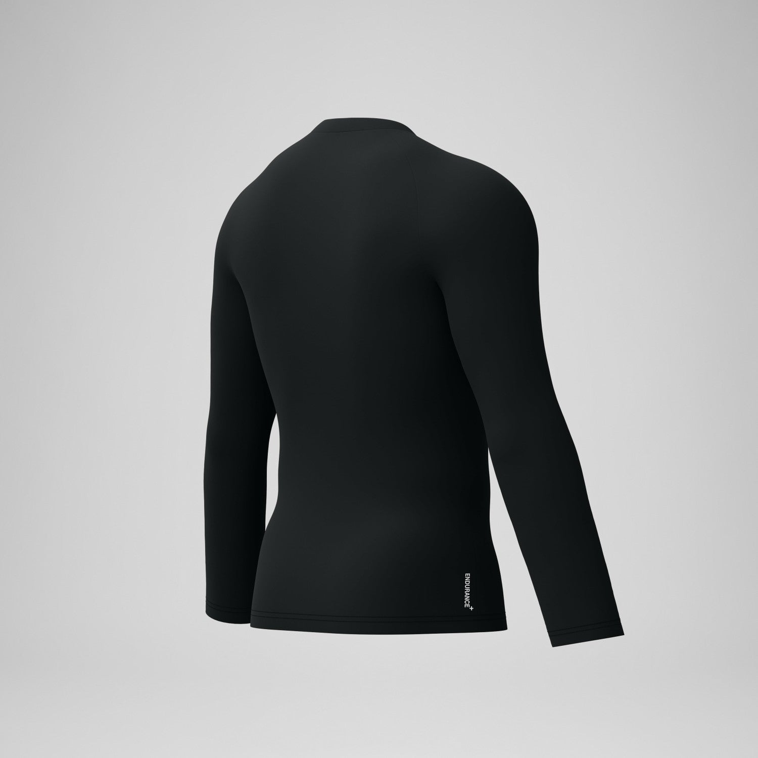 Endurance+ Logo Long Sleeve Rashguard Black - Speedo