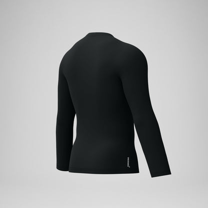 Endurance+ Logo Long Sleeve Rashguard Black - Speedo