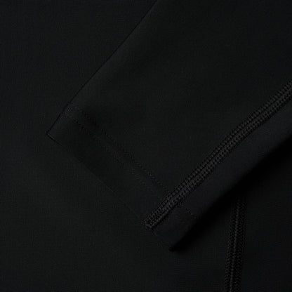 Long Sleeved Sun Protection Top Black/White - Speedo