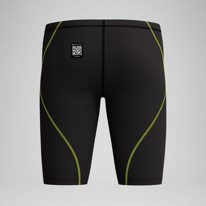 Male Fastskin HyperSpark Jammer Black - Speedo
