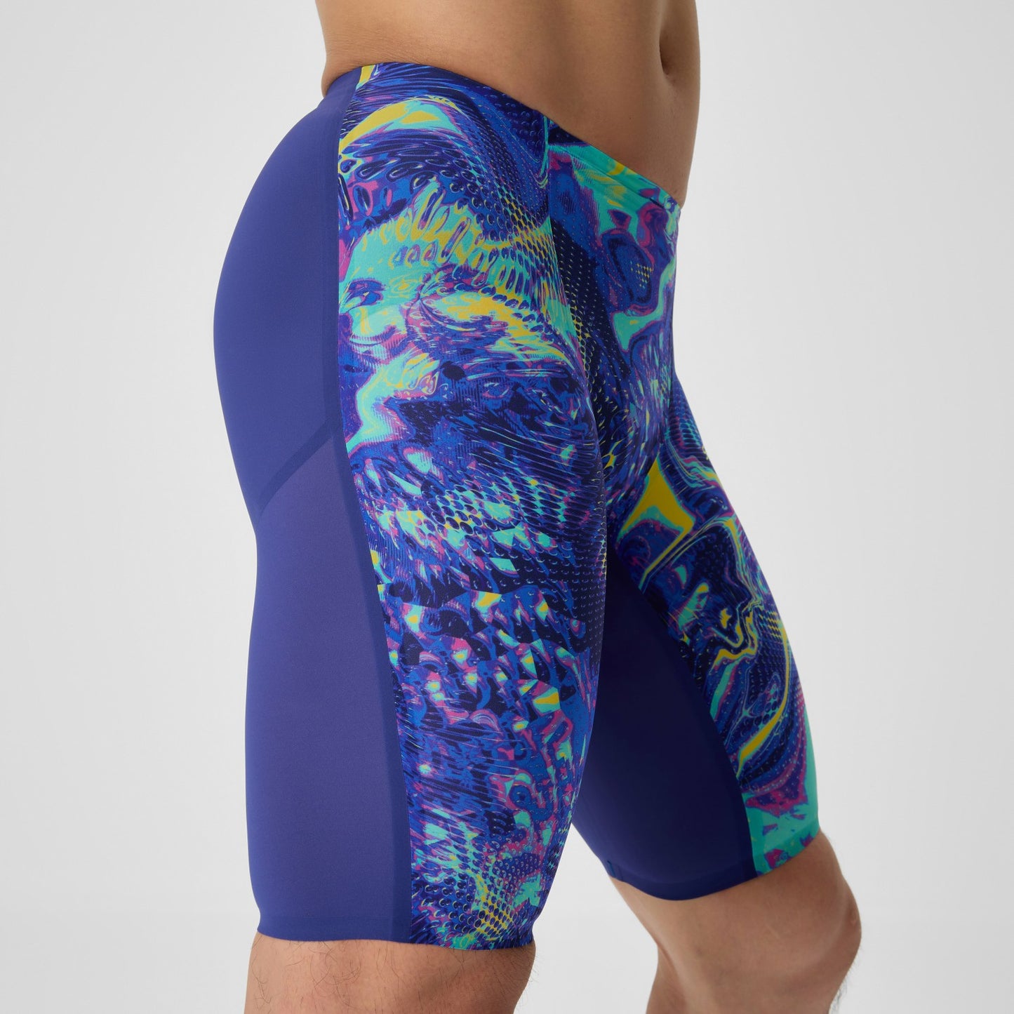 Fastskin LZR Pure Valor 2.0 High Waisted Jammer Blue/Navy - Speedo