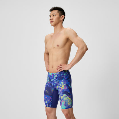 Fastskin LZR Pure Valor 2.0 High Waisted Jammer Blue/Navy - Speedo