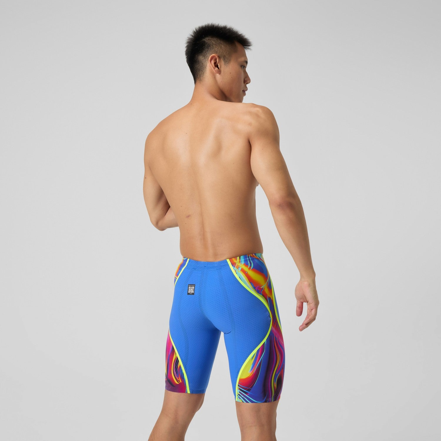 Fastskin LZR Pure Intent 2.0 High Waist Jammer Blue/Yellow/Red - Speedo