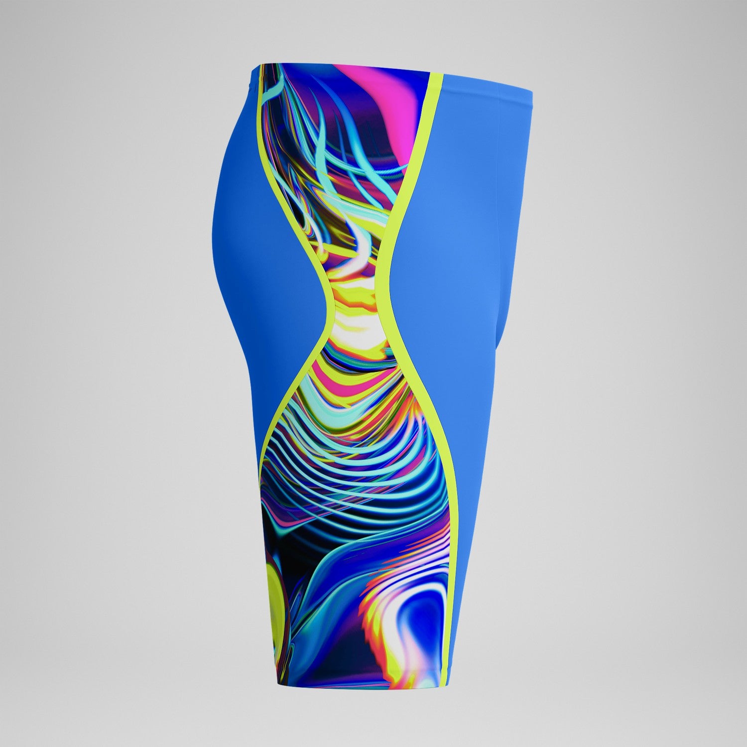 Fastskin LZR Pure Intent 2.0 High Waist Jammer Blue/Yellow/Red - Speedo