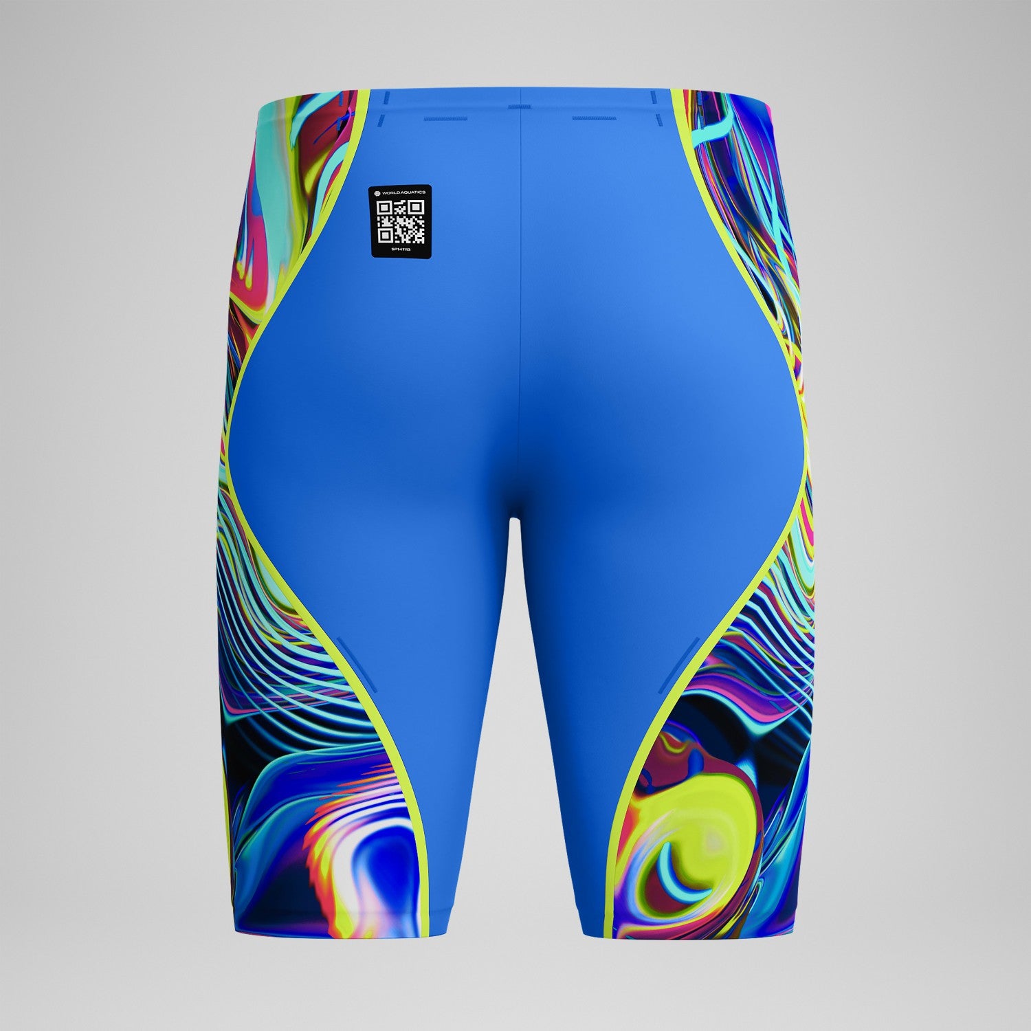 Fastskin LZR Pure Intent 2.0 High Waist Jammer Blue/Yellow/Red - Speedo