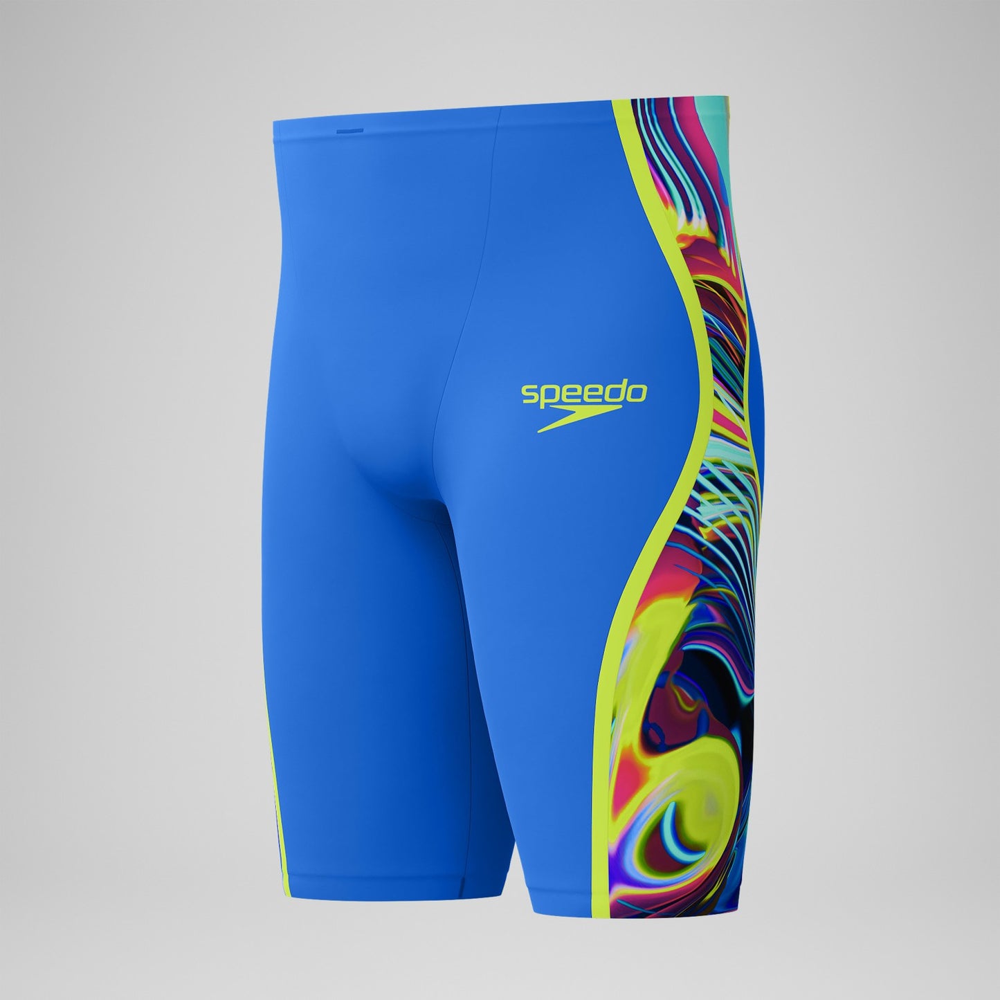 Fastskin LZR Pure Intent 2.0 High Waist Jammer Blue/Yellow/Red - Speedo