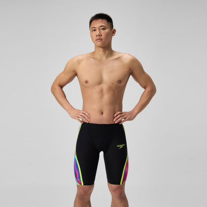 Fastskin LZR Pure Intent 2.0 High Waist Jammer Black/Yellow - Speedo
