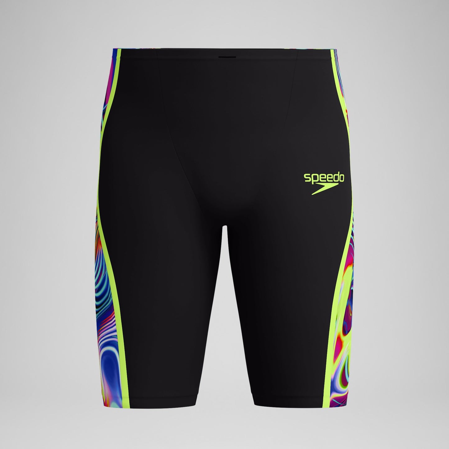 Fastskin LZR Pure Intent 2.0 High Waist Jammer Black/Yellow - Speedo