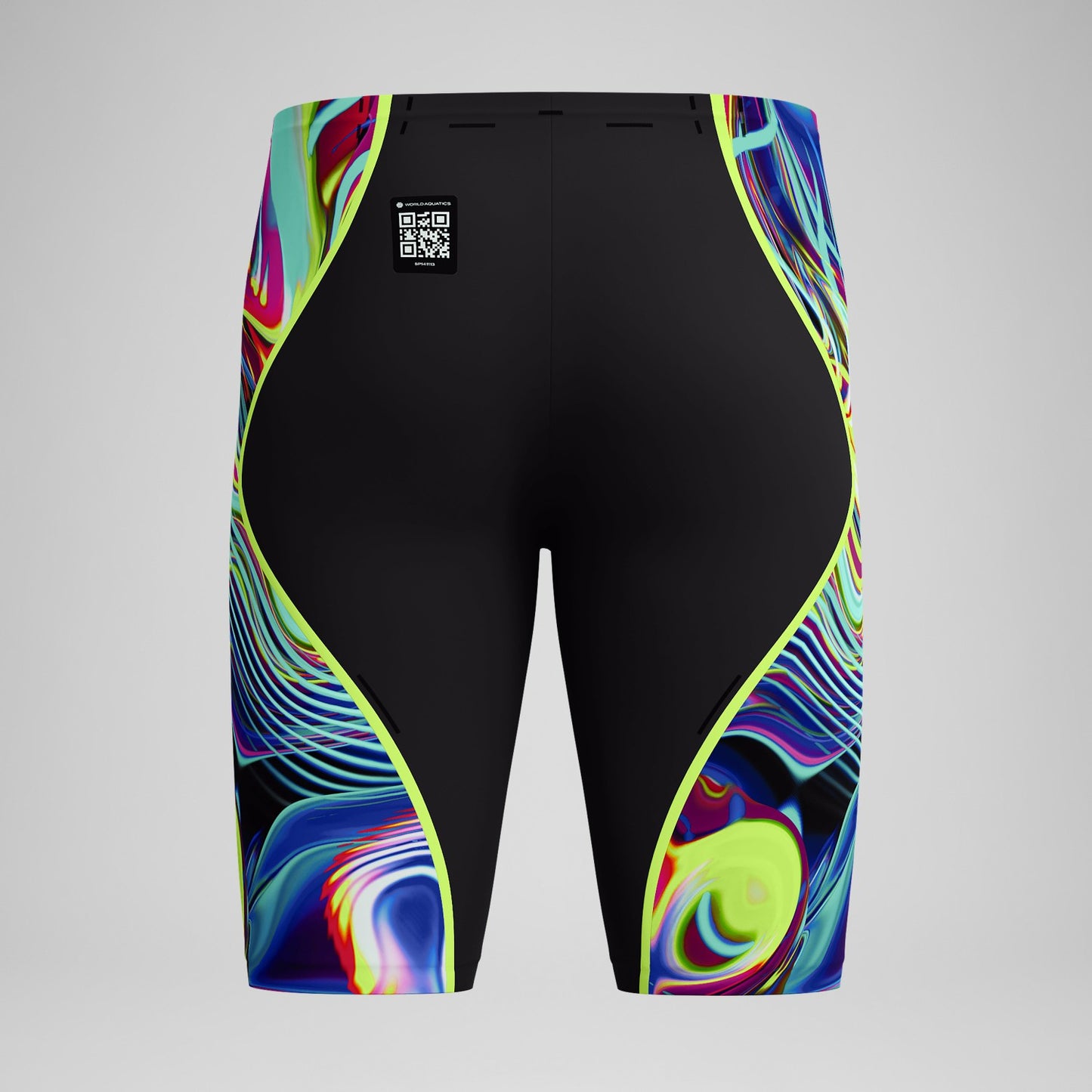 Fastskin LZR Pure Intent 2.0 High Waist Jammer Black/Yellow - Speedo