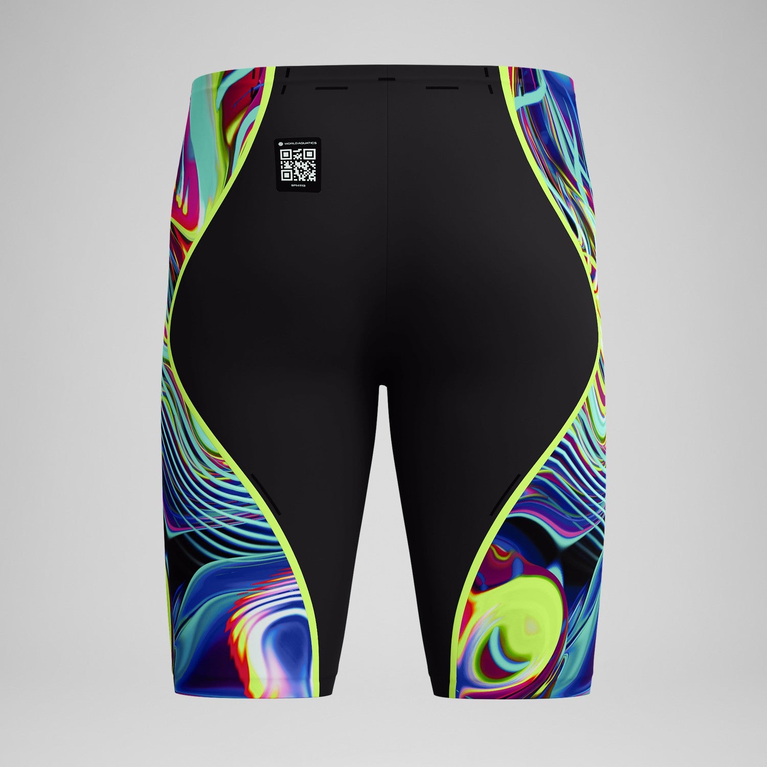 Fastskin LZR Pure Intent 2.0 High Waist Jammer Black/Yellow - Speedo