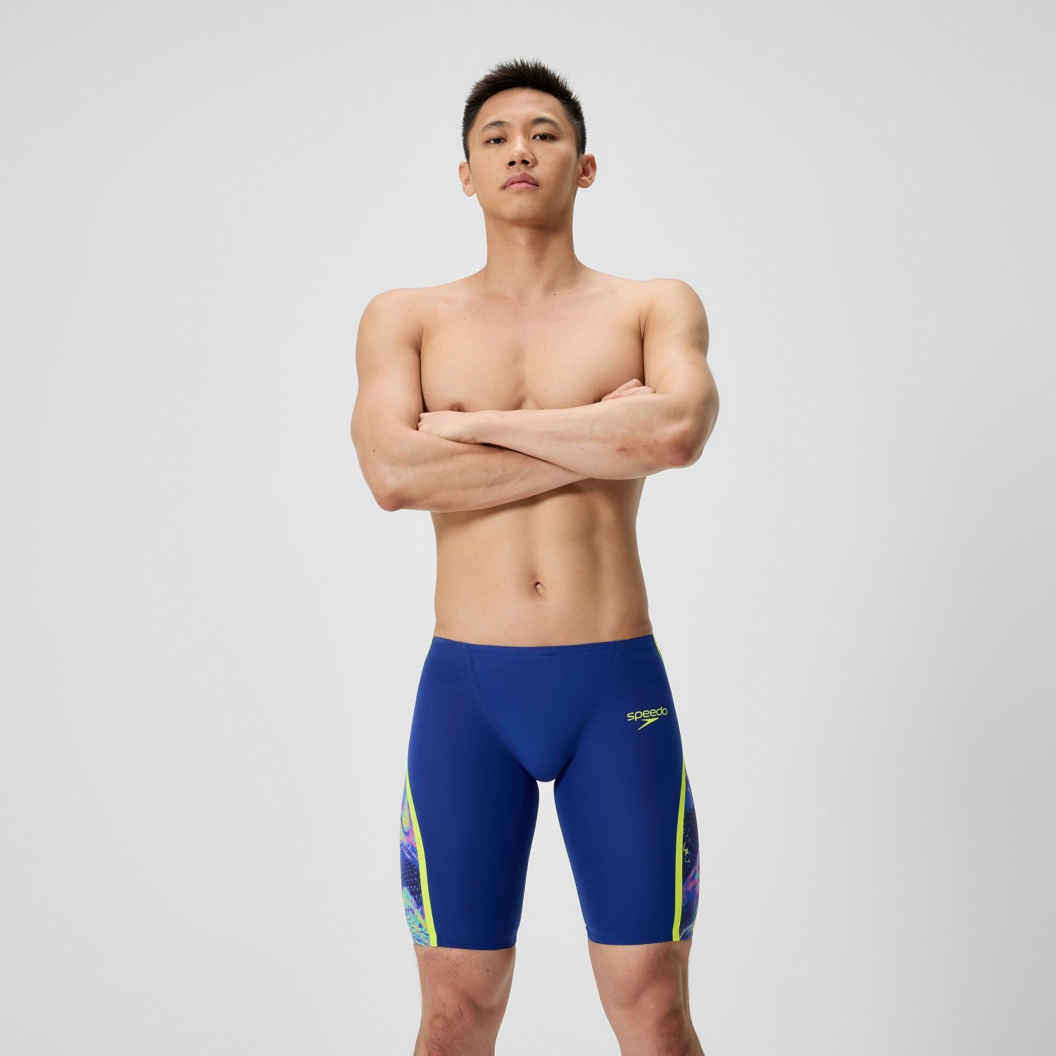Fastskin LZR Pure Intent 2.0 Jammer Navy/Blue/Yellow - Speedo