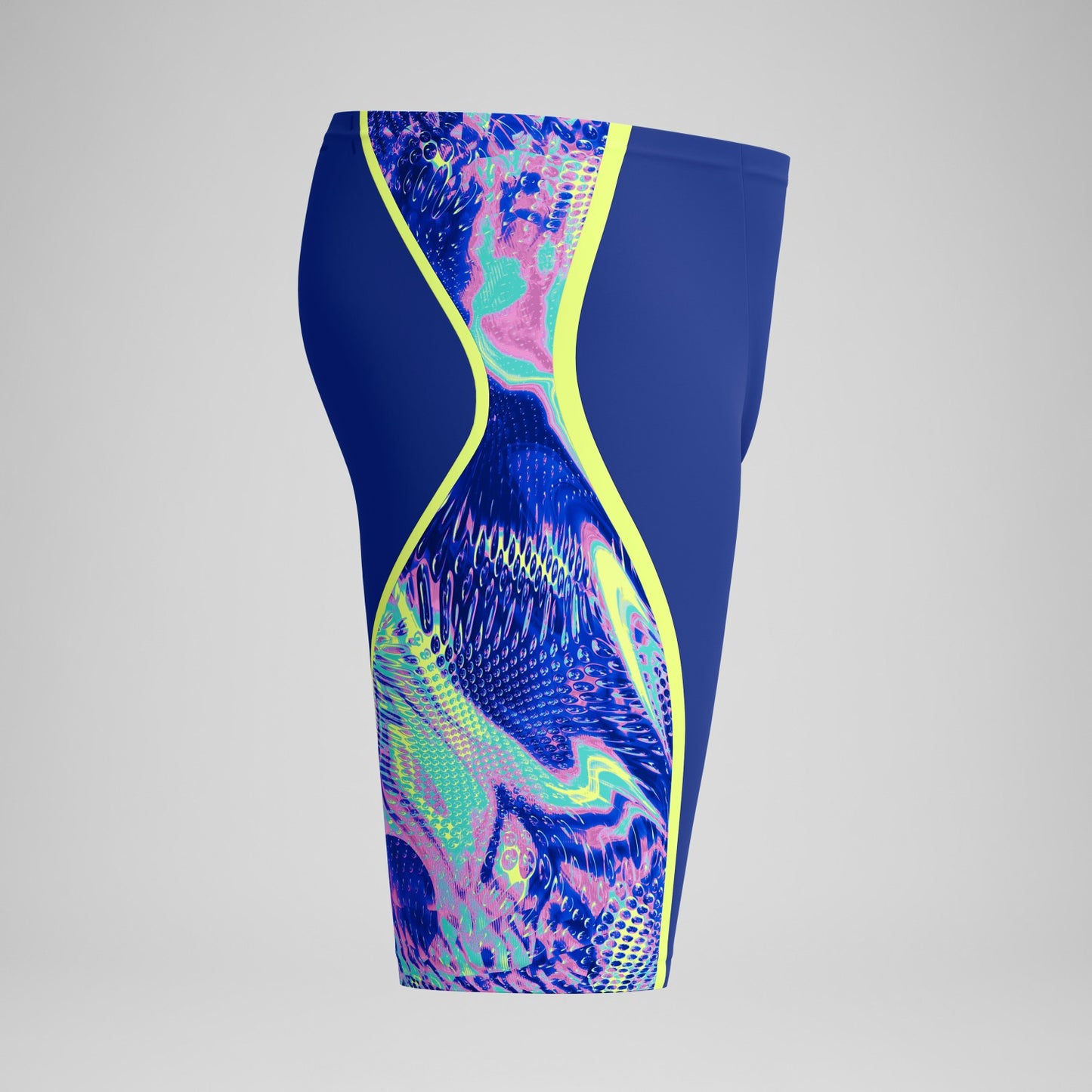 Fastskin LZR Pure Intent 2.0 Jammer Navy/Blue/Yellow - Speedo