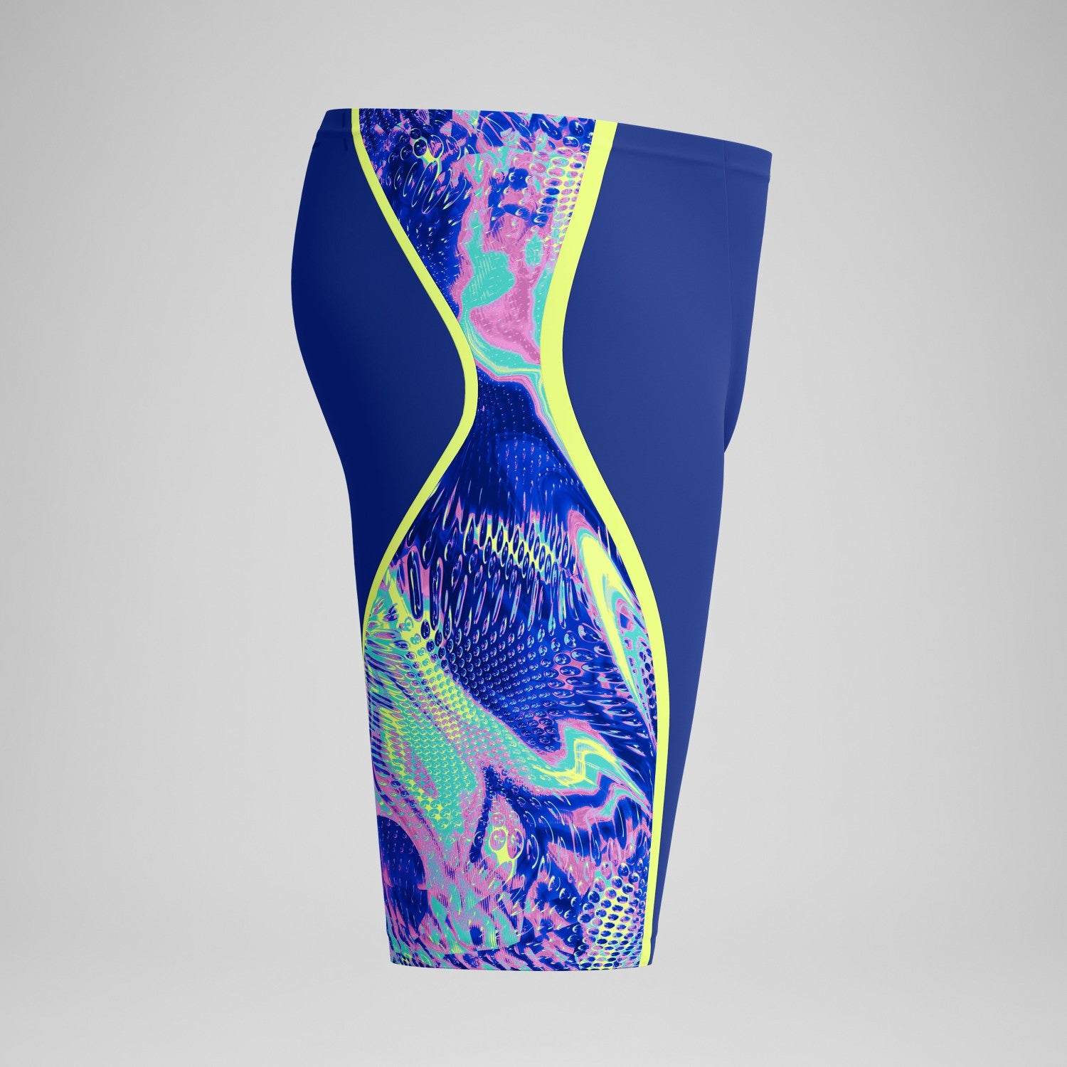 Fastskin LZR Pure Intent 2.0 Jammer Navy/Blue/Yellow - Speedo