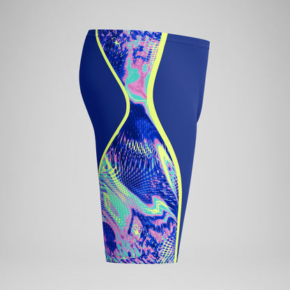 Fastskin LZR Pure Intent 2.0 Jammer Navy/Blue/Yellow - Speedo