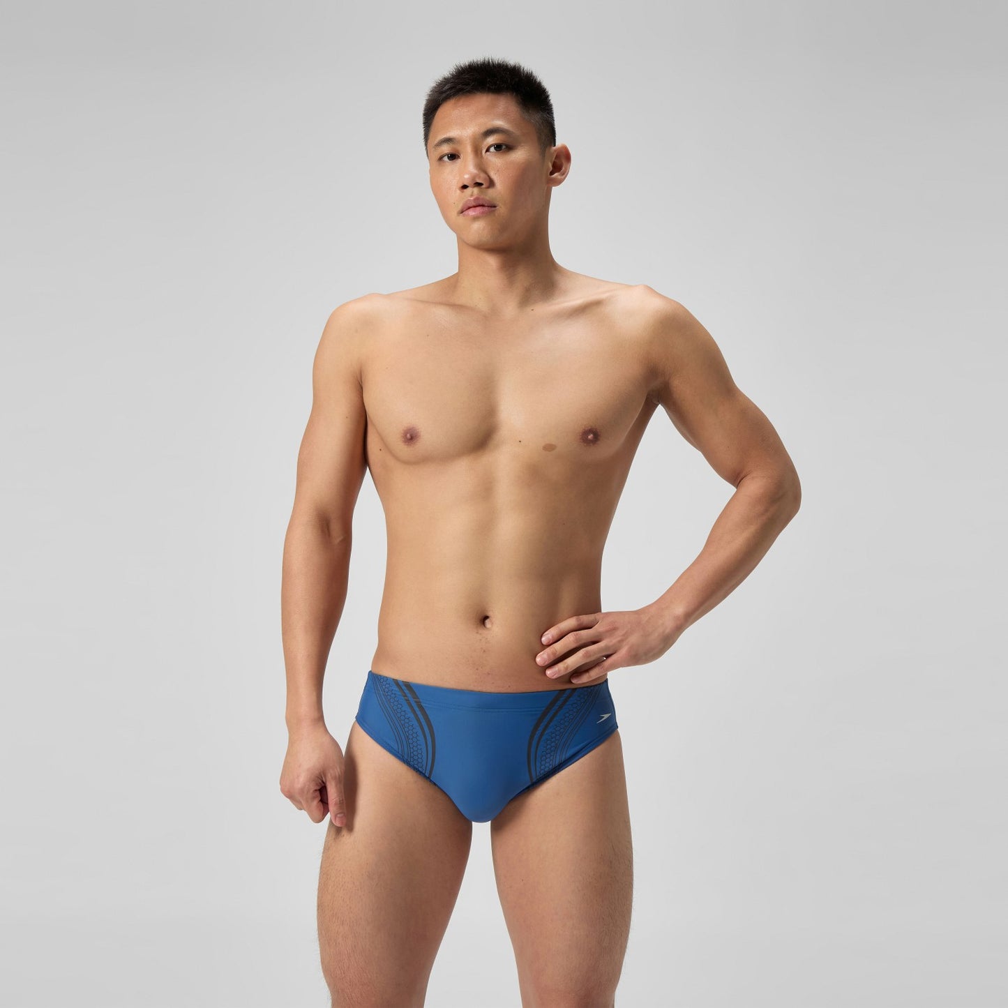 Printed V Class Movement Brief Blue - Speedo