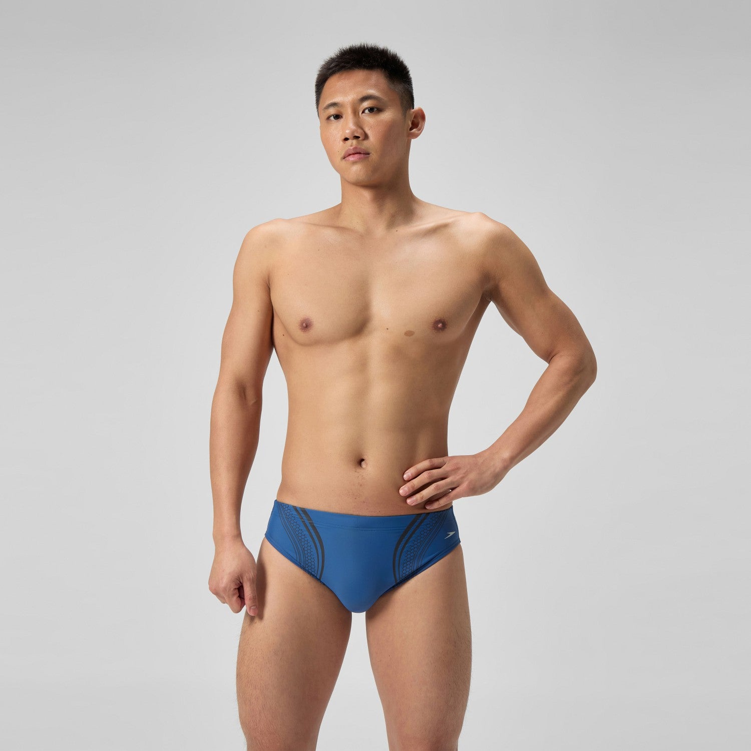 Printed V Class Movement Brief Blue - Speedo