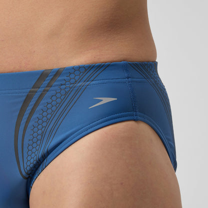 Printed V Class Movement Brief Blue - Speedo