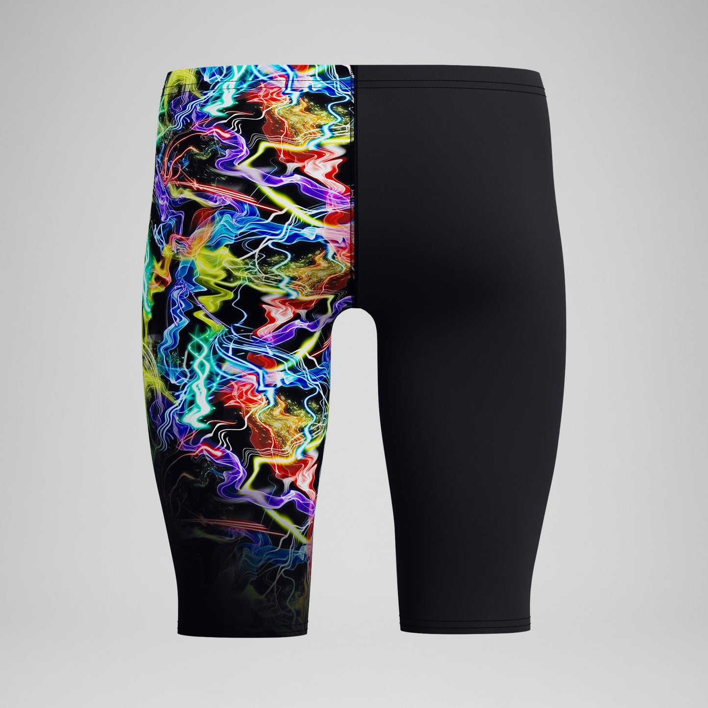 Club Training Printed Jammer Black/Green - Speedo