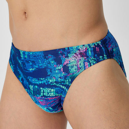 Club Training Printed Brief Navy - Speedo