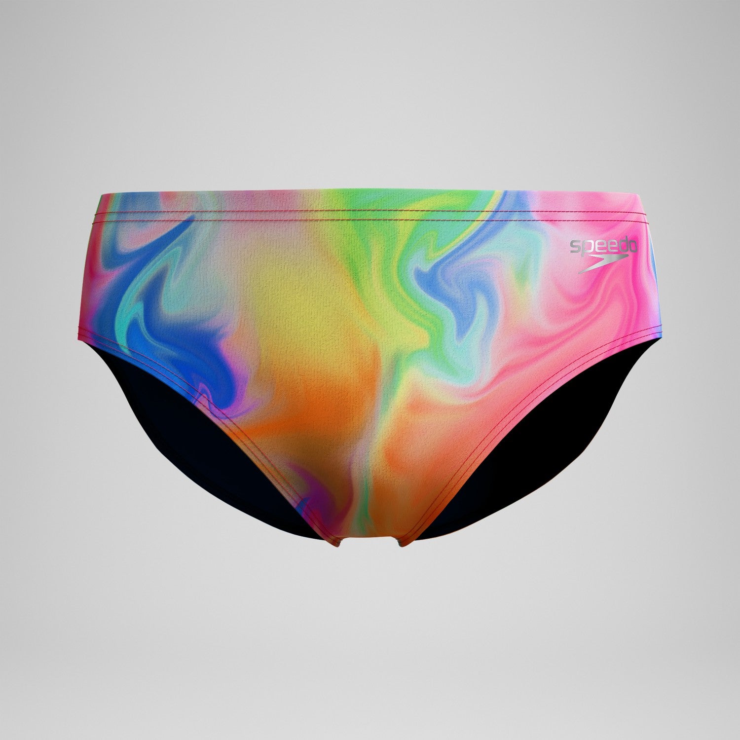 Club Training Printed Brief Pink/Yellow - Speedo