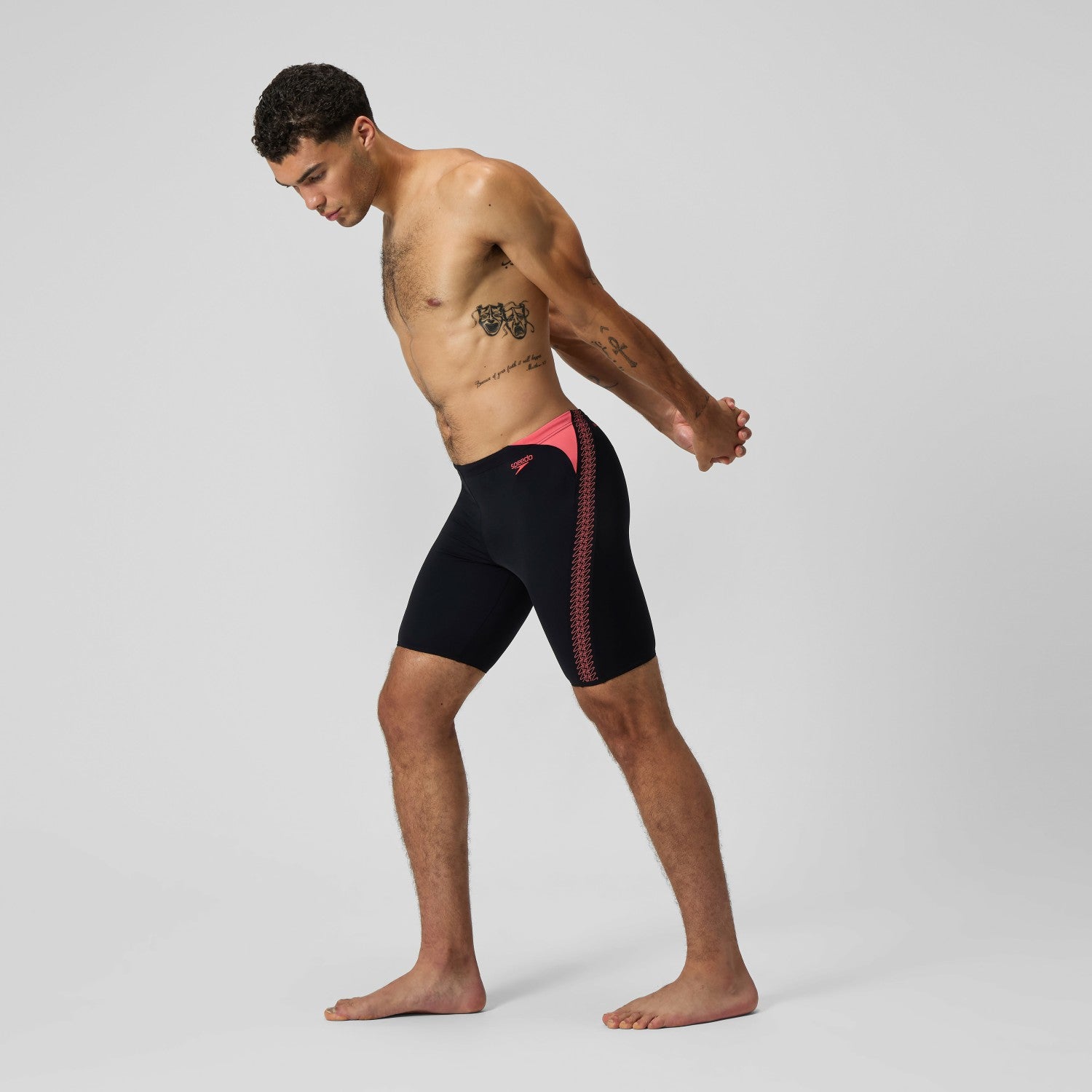HyperBoom Splice Jammer Black/Coral - Speedo