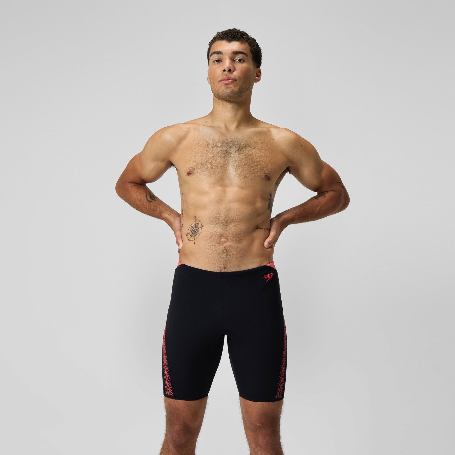 HyperBoom Splice Jammer Black/Coral - Speedo