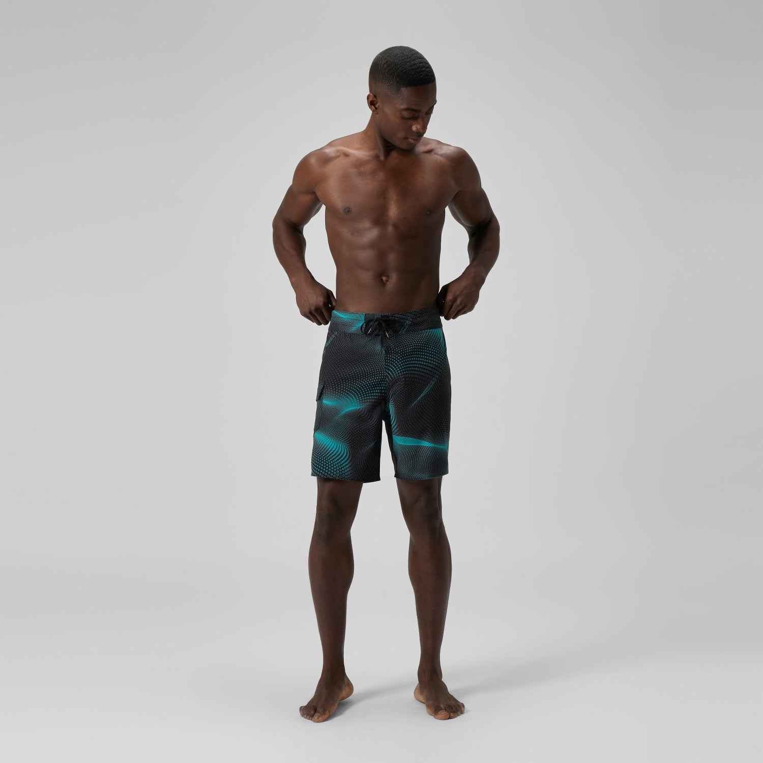 Lookout Printed Boardshorts Dark Green - Speedo