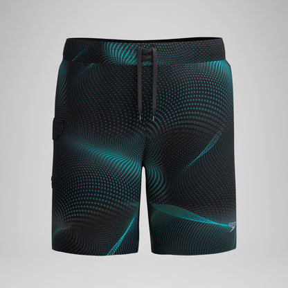 Lookout Printed Boardshorts Dark Green - Speedo